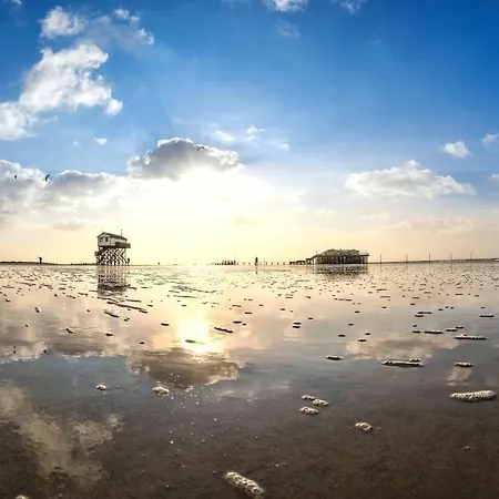 Moderne Küstenbutze #1 Im Beach-style Apartamento *