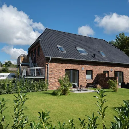 Moderne Kuestenbutze #1 Im Beach-style アパート Mildstedt